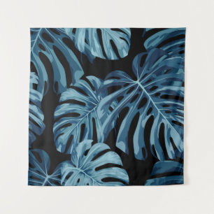 Monstera tropische Pflanze / Hauspflanzendesign Wandteppich