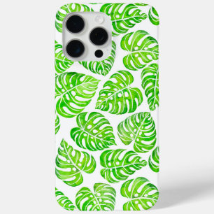 Monstera verlasse Aquarell Case-Mate iPhone Hülle