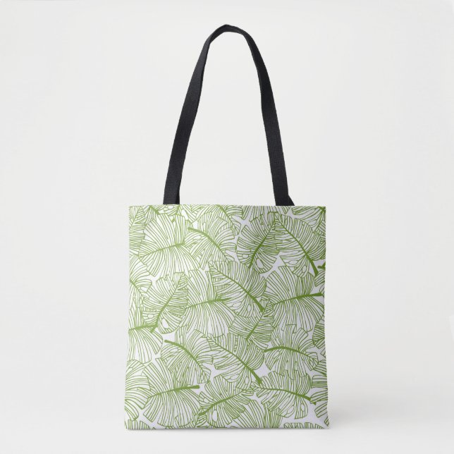 Monstera verlasse, nahtlos Blumendesign. (Vorderseite)