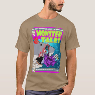 Monsterales Comic-Cover-Familie T-Shirt