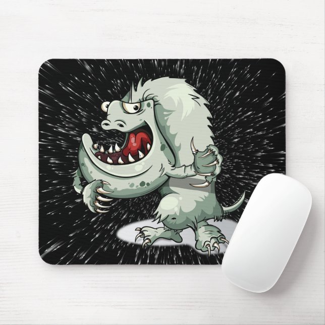 Monsterattacke Mousepad (Mit Mouse)