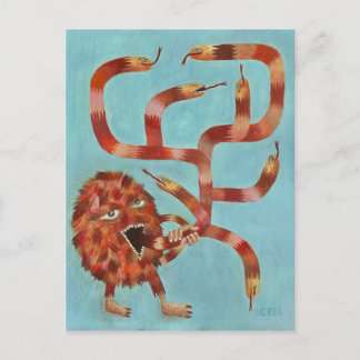 Monsterbation Postkarte