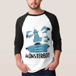 Monsterbot! Weißes Shirt