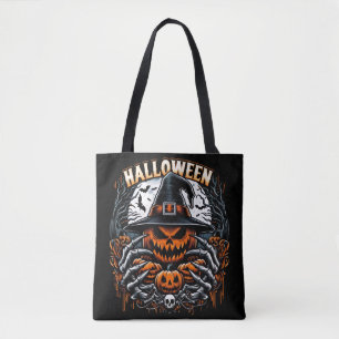Monstere Kürbis-Halloween-Hexe Gruselig