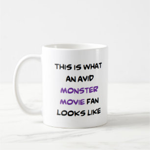 Monsterfilmfan, begeistert kaffeetasse