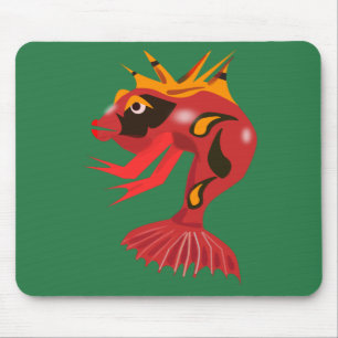 Monsterfisch Mousepad