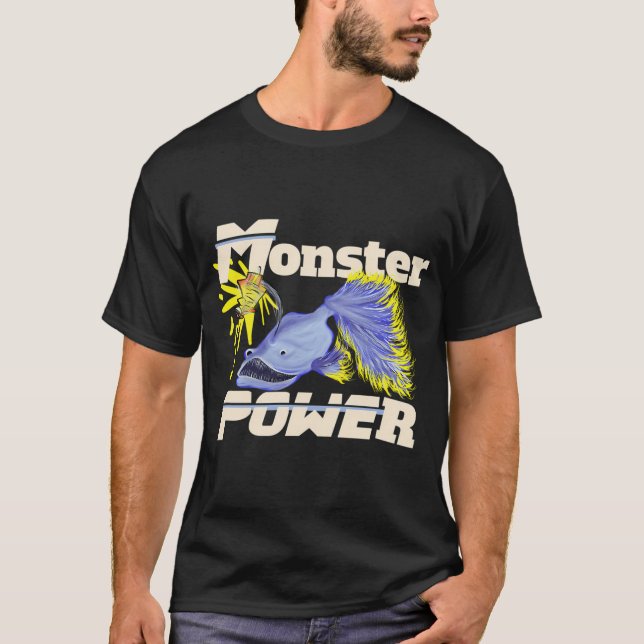 Monsterfisch T-Shirt (Vorderseite)