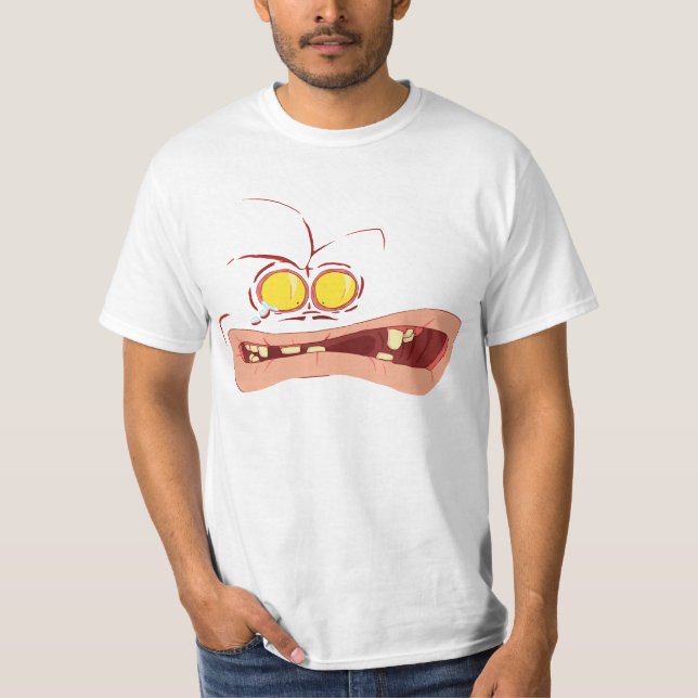 Monstergesicht T-Shirt (Vorderseite)