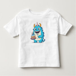 Monsterific Birthday! Kleinkind T-shirt