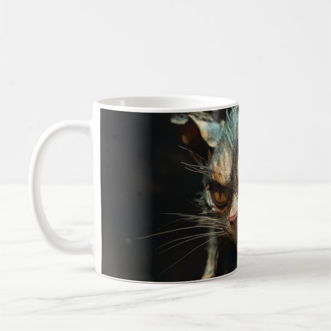 Monsterkatze  kaffeetasse (Links)