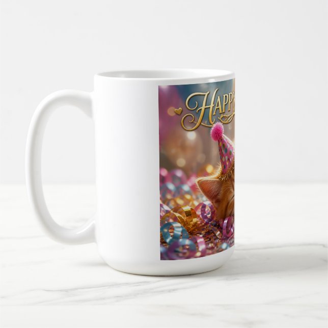 Monsterkatze  kaffeetasse (Links)