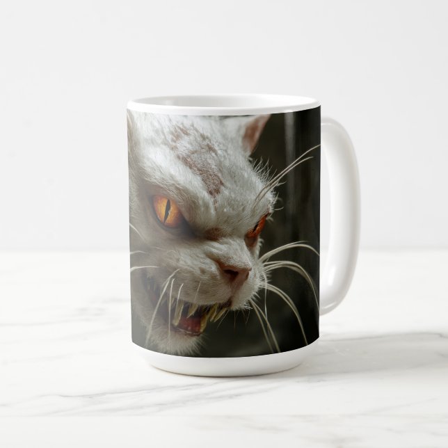 Monsterkatze  kaffeetasse (VorderseiteRechts)
