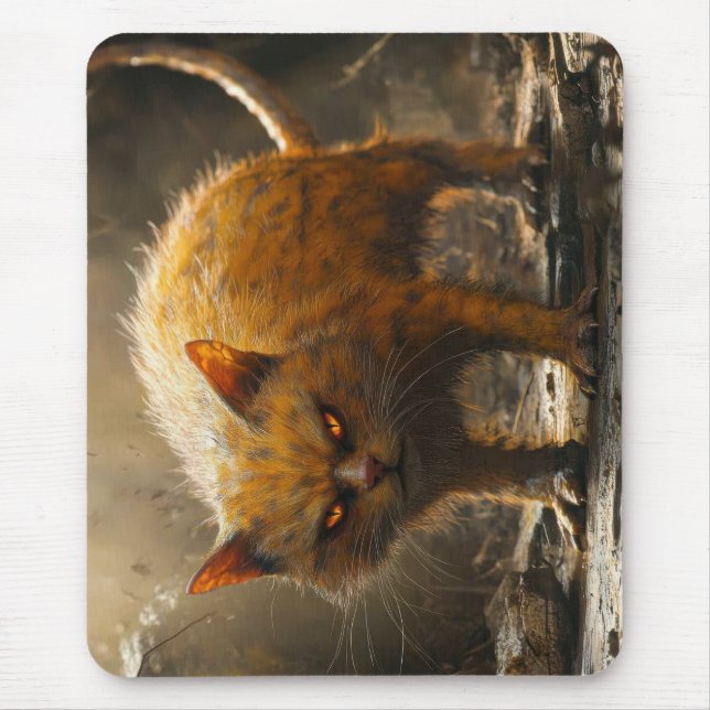 Monsterkatze  mousepad (Vorne)