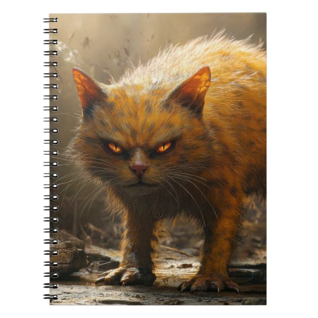 Monsterkatze  notizblock (Vorderseite)
