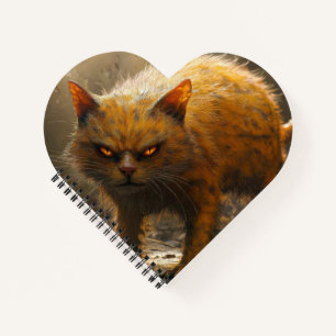 Monsterkatze notizbuch