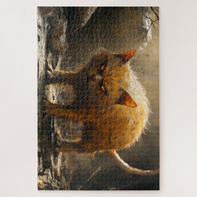 Monsterkatze  puzzle (Vertikal)