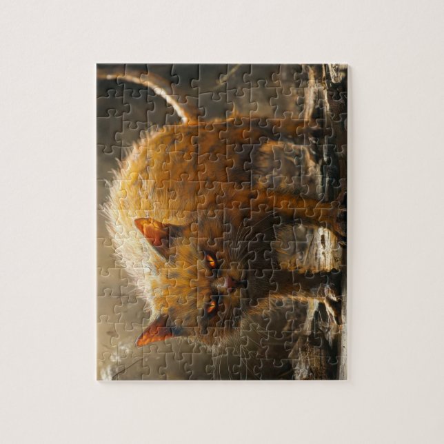 Monsterkatze  puzzle (Vertikal)