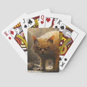 Monsterkatze  spielkarten