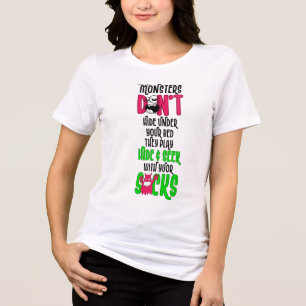 Monstermonster-Monster-Illustration Tri-Blend Shirt