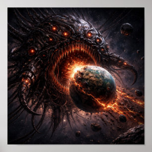 Monsterplanet, der eine zum Untergang verurteilte  Poster