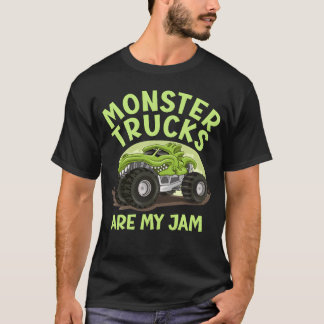Monsterrucks sind mein Ding Geburtstagsjunge lusti T-Shirt