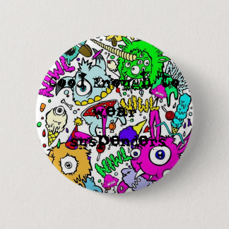monsters-1, cool genug Hosenträger tragen Button
