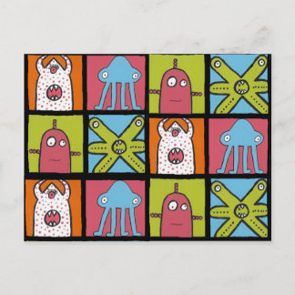 Monsters b, Monster b, Monster b, Monster b, Monst Postkarte