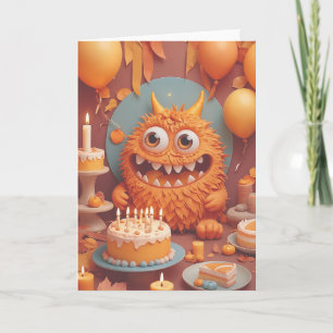 Monster's Birthday Bash Karte