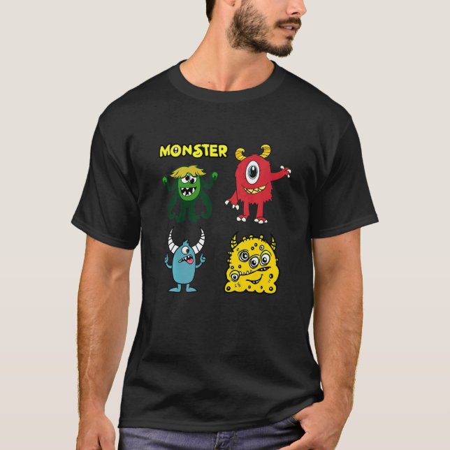Monsters for Little Monsters   T-Shirt (Vorderseite)