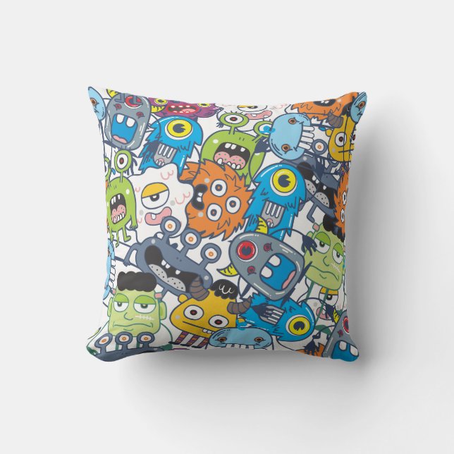 Monsters in the Box TR Kissen (Vorderseite)