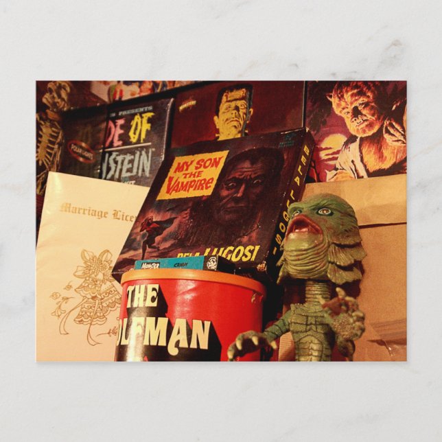 MONSTERS Postkarte (Vorderseite)