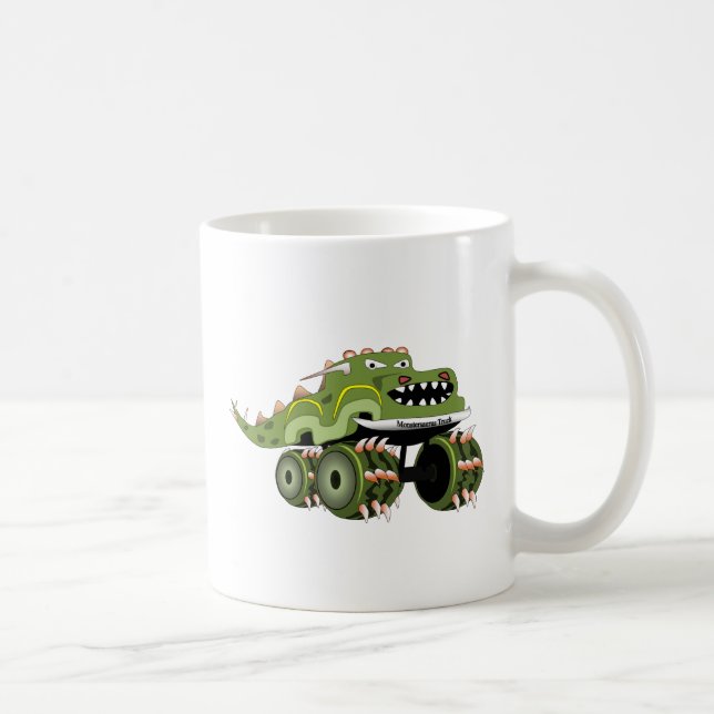 Monstersaurus LKW Kaffeetasse (Rechts)