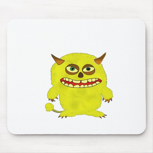 Monstertroll-Halbkugel Mousepad (Vorne)