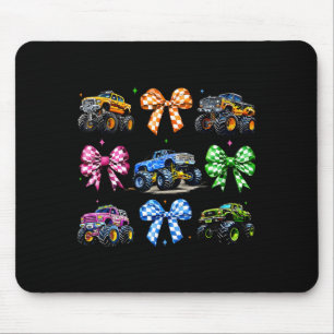 Monstertruck 4-Rad-Achterbahn Mädchen Coquette-Bog Mousepad
