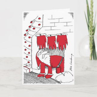 Monströse Proportionen Feiertagskarte