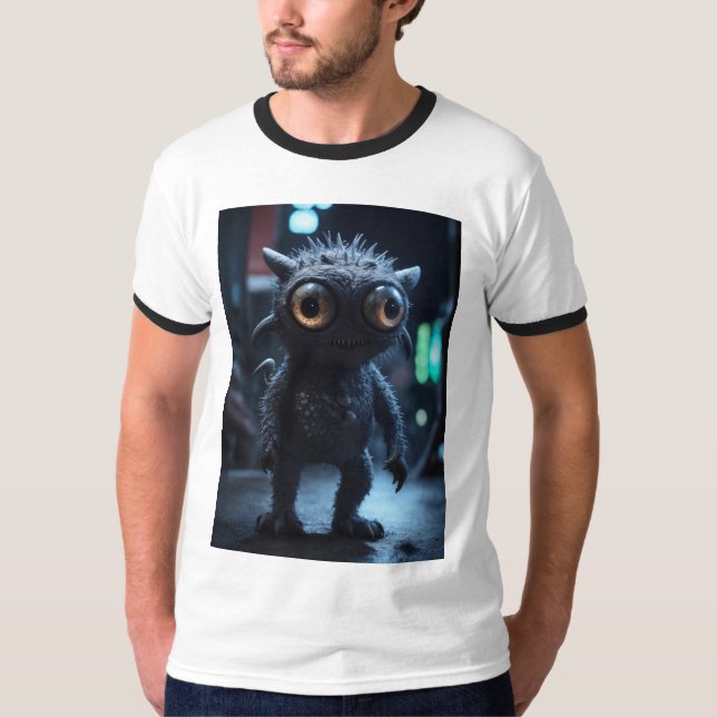 Monstrous Marvel: Kreatives Monster Design-Shirt T-Shirt (Vorderseite)