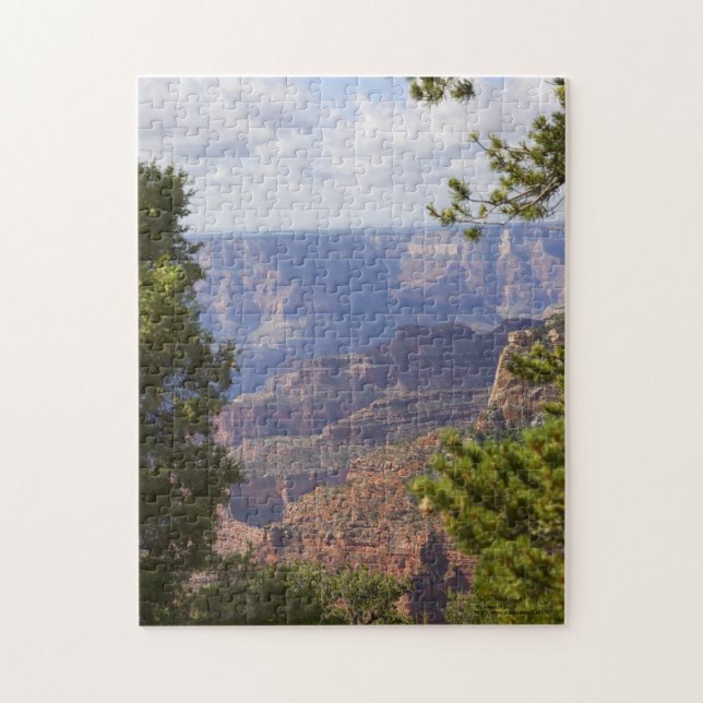 Monsun Saison im Nordteil des Grand Canyon Puzzle (Vertikal)
