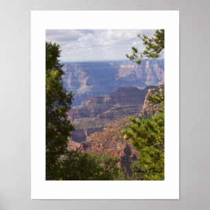 Monsunsaison im Norden des Grand Canyon Poster