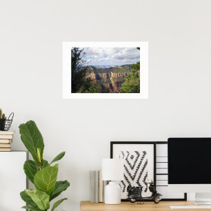 Monsunsaison im Norden des Grand Canyon Poster
