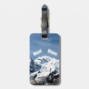 Mont Blanc Berg - Prachtvoll! Gepäckanhänger