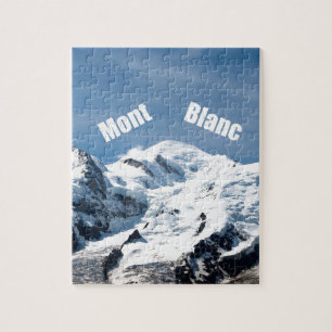 Mont Blanc Berg - Prachtvoll! Puzzle