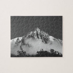 Mont Blanc-Berge (Alpen) Chamonix, Frankreich Puzzle