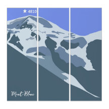 Mont Blanc, Chamonix, Bergkunst