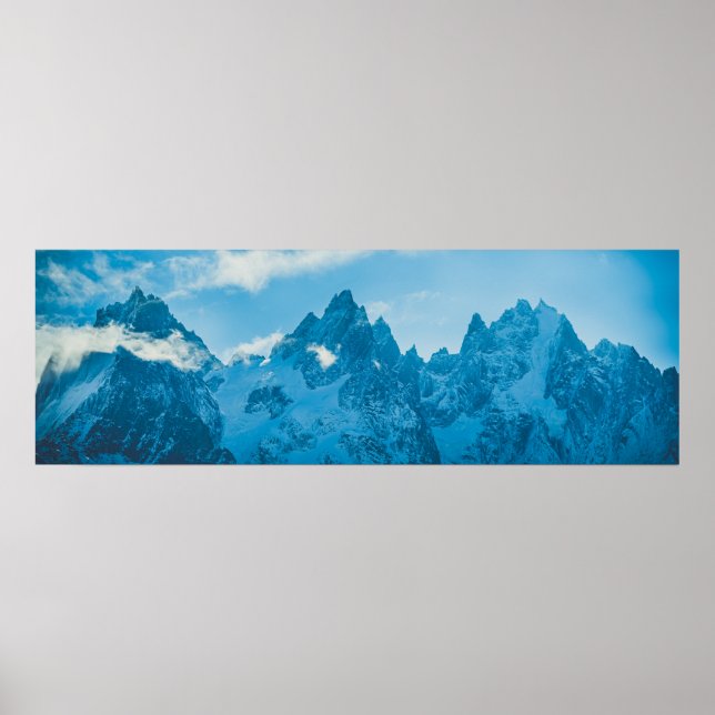 Mont Blanc Chamonix Poster (Vorne)