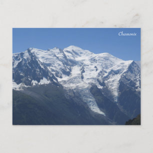 Mont Blanc Chamonix Postkarte