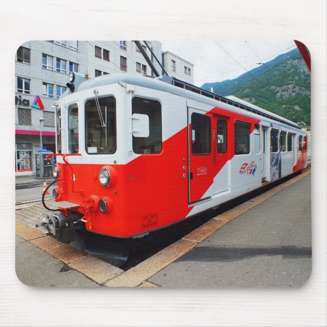 Mont-Blanc-Express-Zug Mousepad (Vorne)