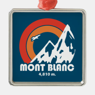 Mont Blanc France Sun Eagle Ornament Aus Metall
