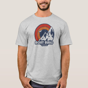 Mont Blanc France Sun Eagle T-Shirt