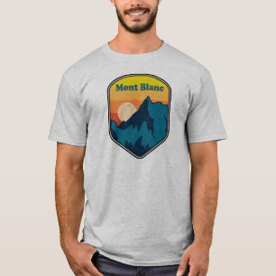 Mont Blanc France Sunrise T-Shirt
