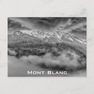 Mont Blanc Frankreich - Alpen Foto Postkarte